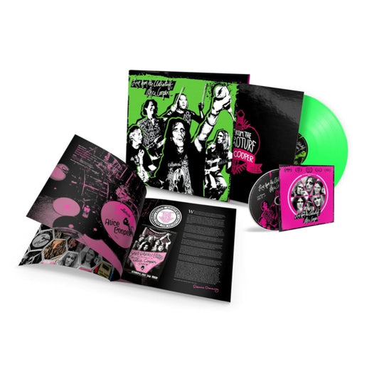 This LP Vinyl is brand new.Format: LP VinylMusic Style: Hard RockThis item's title is: Live From The Astroturf (Glow-In-The-Dark LP Vinyl/DVD)Artist: Alice CooperLabel: EARMUSICBarcode: 4029759178729Release Date: 9/30/2022