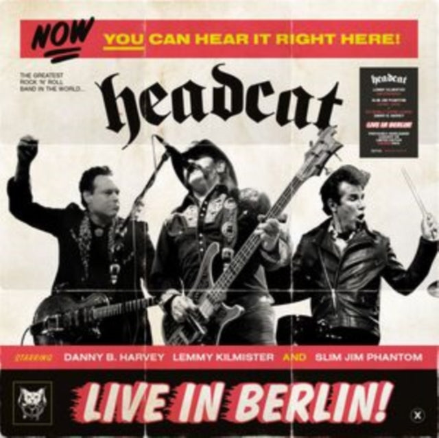 This LP Vinyl is brand new.Format: LP VinylMusic Style: Rock & RollThis item's title is: Live In Berlin (2LP)Artist: HeadcatLabel: BMG RIGHTS MANAGEMENT (UK) LTDBarcode: 4050538798388Release Date: 9/15/2023