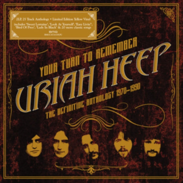 This LP Vinyl is brand new.Format: LP VinylMusic Style: Classic RockThis item's title is: Definitive Anthology 1970-1990 (2LP)Artist: Uriah HeepLabel: SANCTUARY RECORDSBarcode: 4050538947687Release Date: 10/13/2023