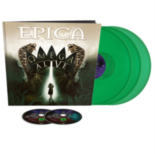 This LP Vinyl is brand new.Format: LP VinylMusic Style: Symphonic MetalThis item's title is: Omega Alive (Earbook Green Vinyl/5LP)Artist: EpicaLabel: Nuclear BlastBarcode: 4065629606930Release Date: 12/3/2021