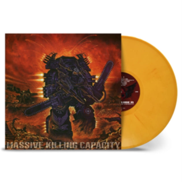 This LP Vinyl is brand new.Format: LP VinylMusic Style: Death MetalThis item's title is: Massive Killing Capacity (Yellow Orange Marble LP Vinyl/Reissue)Artist: DismemberLabel: NUCLEAR BLASTBarcode: 4065629668617Release Date: 9/29/2023