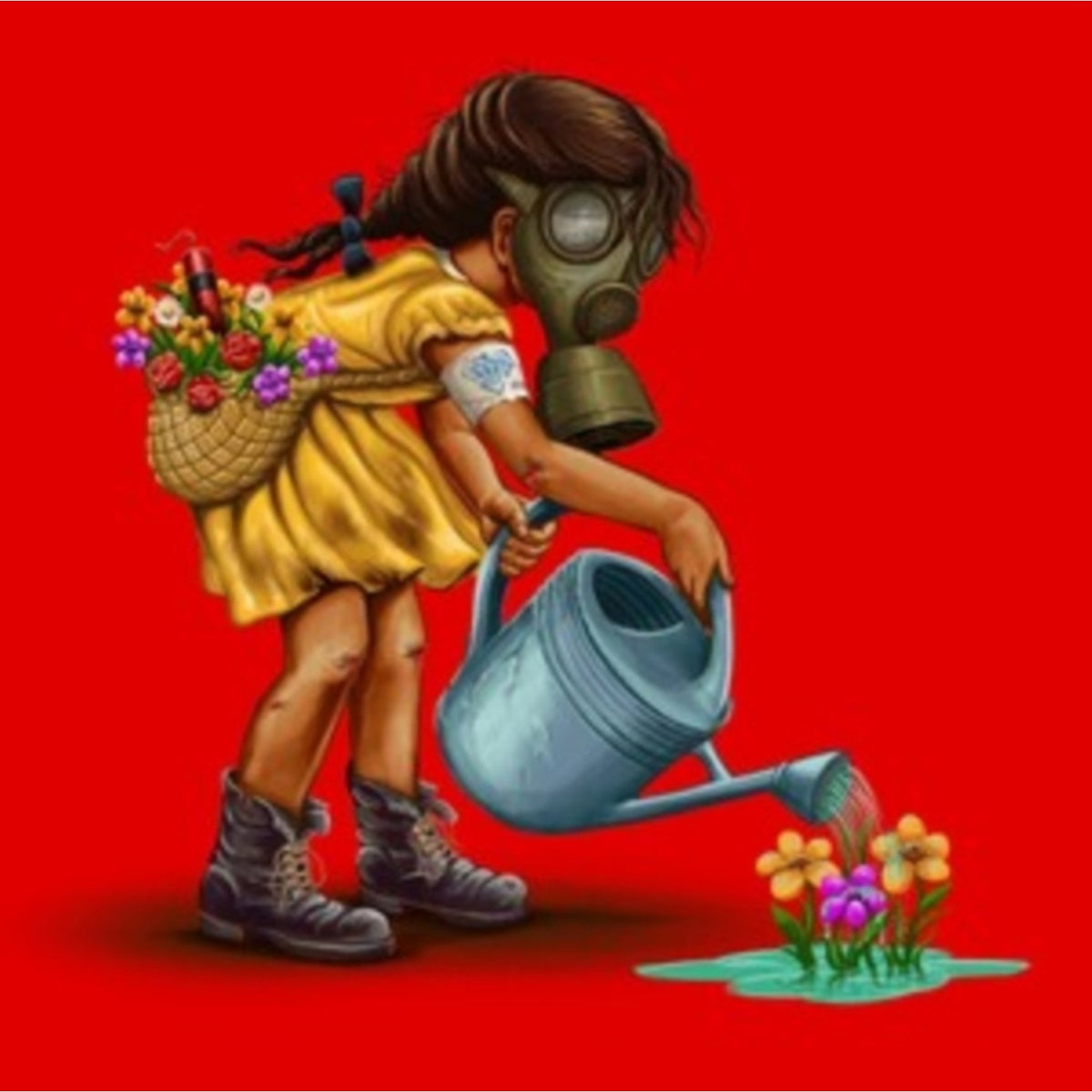 Keep Planting Flowers (Red & Yellow Galaxy LP Vinyl)