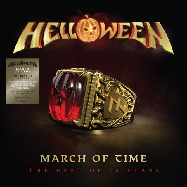 This LP Vinyl is brand new.Format: LP VinylMusic Style: Heavy MetalThis item's title is: March Of Time (The Best Of 40 Years) (Red Vinyl/5LP)Artist: HelloweenLabel: BMGBarcode: 4099964129878Release Date: 4/4/2025