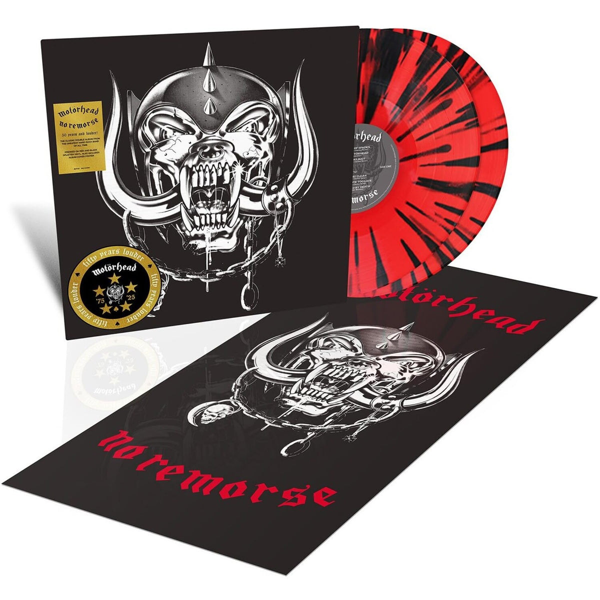 No Remorse (50Th Anniversary) (Red/Black Splatter Vinyl/2LP)