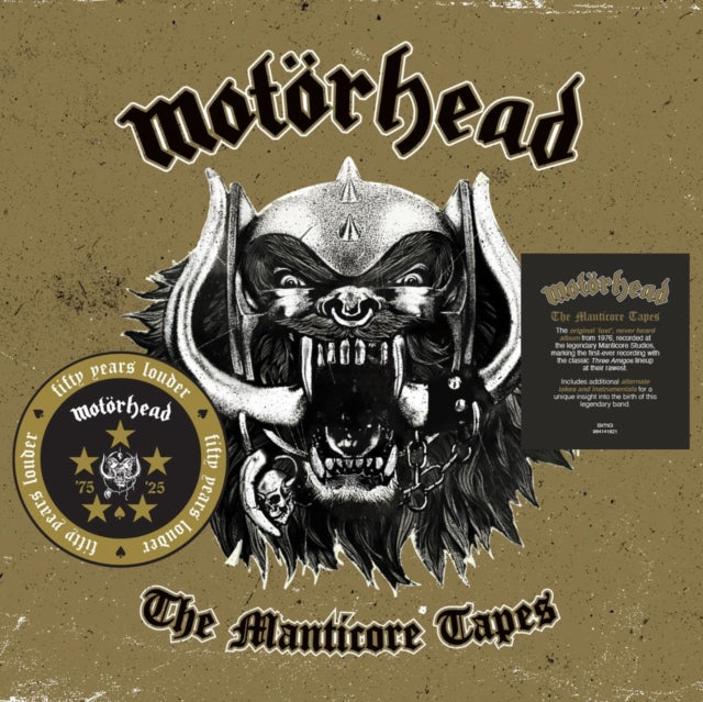 This LP Vinyl is brand new.Format: LP VinylMusic Style: Hard RockThis item's title is: Manticore TapesArtist: MotorheadLabel: BMGBarcode: 4099964141825Release Date: 6/27/2025
