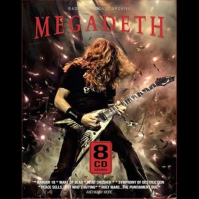 This CD is brand new.Format: CDMusic Style: ThrashThis item's title is: Megadeth (8CD)Artist: MegadethLabel: Eagle-Eyes-Entertainment U.K.Barcode: 4262428982146Release Date: 9/20/2024