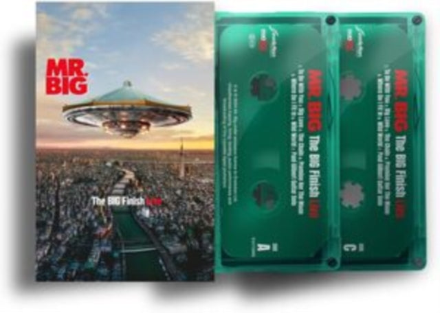 This Music Cassette is brand new.Format: Music CassetteMusic Style: Hard RockThis item's title is: Big Finish Live (2Mc)Artist: Mr. BigLabel: evoXSBarcode: 4895241434167Release Date: 11/15/2024