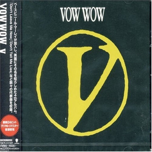 This CD is brand new.Format: CDMusic Style: Hard RockThis item's title is: VArtist: Vow WowLabel: EastworldBarcode: 4988006207448Release Date: 12/1/2016
