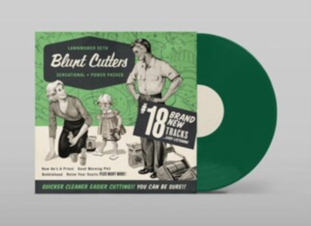 This LP Vinyl is brand new.Format: LP VinylMusic Style: ThrashThis item's title is: Blunt Cutters (Transparent Green LP Vinyl)Artist: Lawnmover DethLabel: DISSONANCEBarcode: 5013929018983Release Date: 2/12/2022