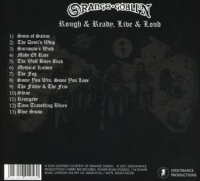 This CD is brand new.Format: CDMusic Style: Stoner RockThis item's title is: Rough & Ready - Live & LoudArtist: Orange GoblinBarcode: 5013929019560Release Date: 11/5/2021