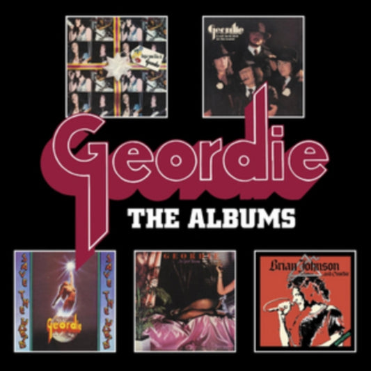 This CD is brand new.Format: CDMusic Style: Hard RockThis item's title is: Albums (5CD Box)Artist: GeordieLabel: 7T's RecordsBarcode: 5013929056008Release Date: 5/20/2016