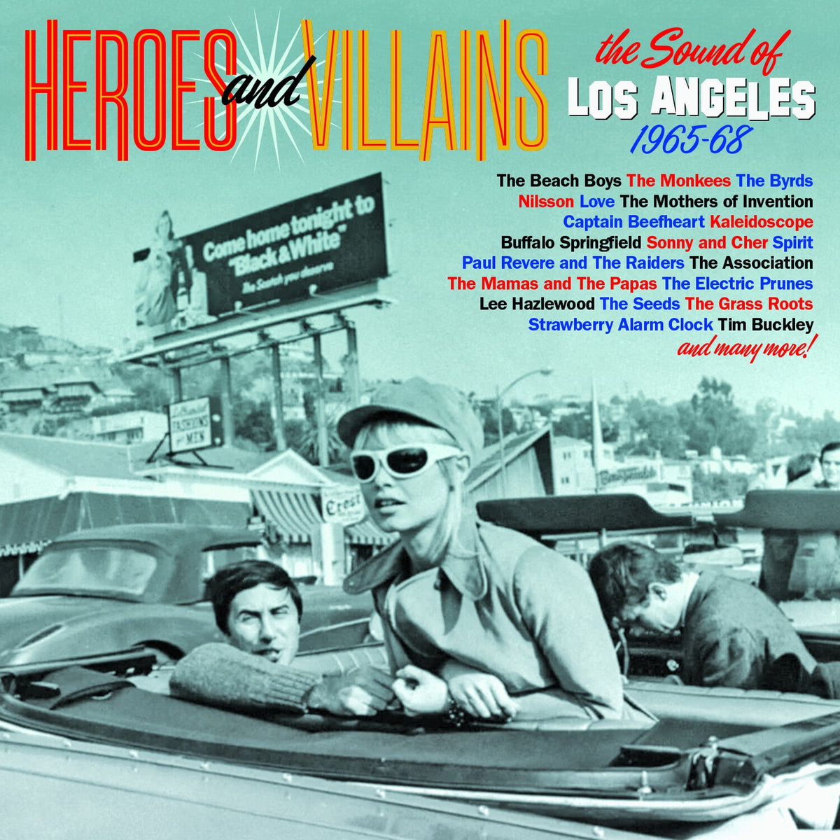 Heroes & Villains - The Sound Of Los Angeles 1965-68 (3CD Clamshell Box)