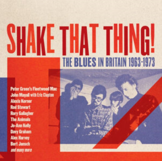 This CD is brand new.Format: CDMusic Style: Blues RockThis item's title is: Shake That Thing - The Blues In Britain 1963-1973 (3CD Clamshell Box)Artist: Various ArtistsLabel: Strawberry (26)Barcode: 5013929431935Release Date: 9/22/2023