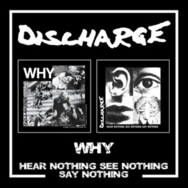 This CD is brand new.Format: CDMusic Style: PunkThis item's title is: Why/Hear Nothing See Nothing Say Nothing (2CD)Artist: DischargeLabel: Cherry RedBarcode: 5013929611207Release Date: 8/9/2024