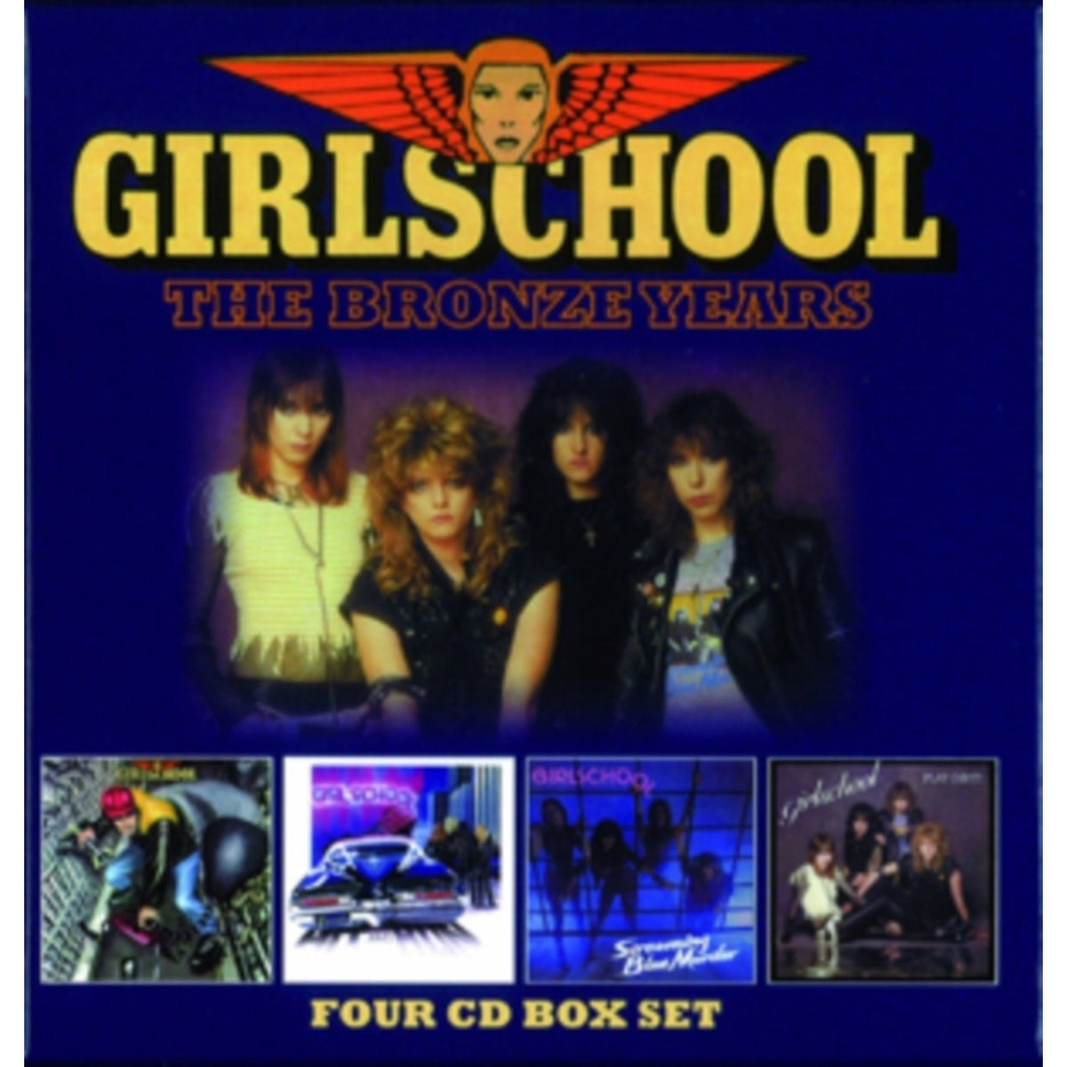 Bronze Years: Demolition/Hit N Run/Screaming Blue Murder/Play Dirty (Remastered 4CD Box)