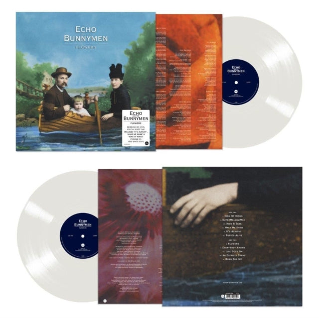Product Image : This LP Vinyl is brand new.<br>Format: LP Vinyl<br>Music Style: Indie Rock<br>This item's title is: Flowers (White LP Vinyl/180G/Import)<br>Artist: Echo & The Bunnymen<br>Label: DEMON RECORDS<br>Barcode: 5014797906297<br>Release Date: 10/1/2021