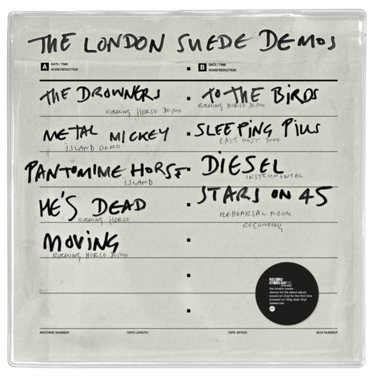This LP Vinyl is brand new.Format: LP VinylMusic Style: BritpopThis item's title is: Suede Demos (30Th Anniversary/140G/Clear LP Vinyl)Artist: London SuedeLabel: Demon RecordsBarcode: 5014797908710Release Date: 4/22/2023
