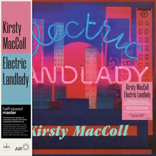 This LP Vinyl is brand new.Format: LP VinylThis item's title is: Electric Landlady (10Th Anniversary Edition) (Half-Speed Master/180G)Artist: Kirsty MaccollLabel: Demon RecordsBarcode: 5014797911048Release Date: 3/8/2024