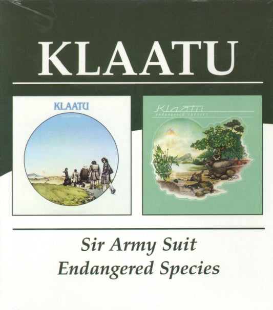 This CD is brand new.Format: CDMusic Style: Art RockThis item's title is: Sir Army Suit / Endangered Species (Remastered)Artist: KlaatuBarcode: 5017261206237Release Date: 2/8/2010