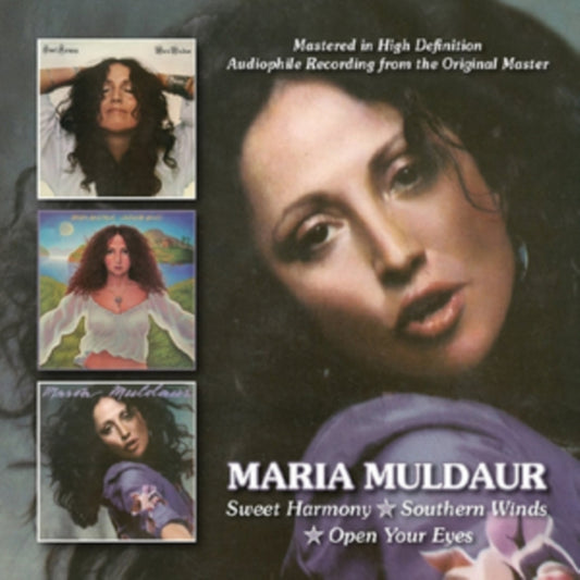 This CD is brand new.Format: CDThis item's title is: Sweet Harmony / Southern Winds / Open Your Eyes (Remastered)Artist: Maria MuldaurBarcode: 5017261212320Release Date: 5/27/2016