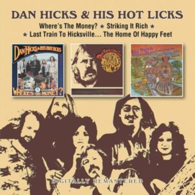 This CD is brand new.Format: CDMusic Style: Blues RockThis item's title is: Where's The Money? / Striking It Rich / Last Train To Hicksville / Home Of Happy FeetArtist: Dan & His Hot Licks HicksLabel: BGO RecordsBarcode: 5017261215154