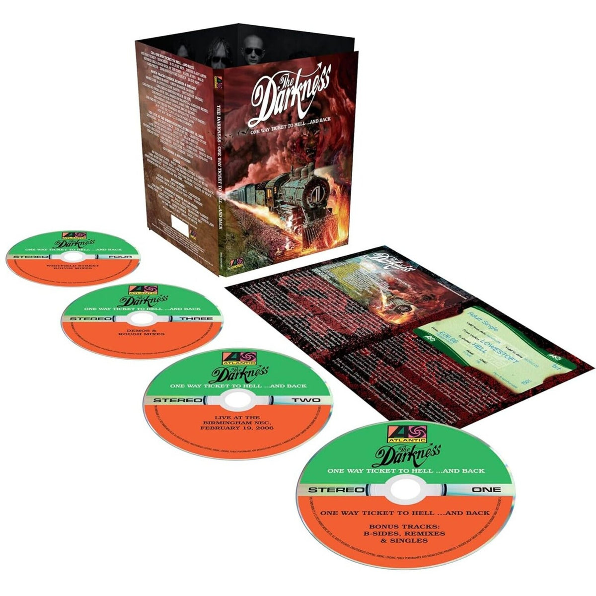 One Way Ticket To Hell …& Back (X) (20Th Anniversary Edition) (4CD)