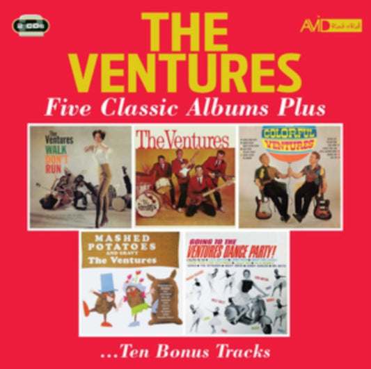 This CD is brand new.Format: CDMusic Style: InstrumentalThis item's title is: Five Classic Albums PlusArtist: VenturesLabel: Avid Rock N RollBarcode: 5022810335023Release Date: 9/6/2019