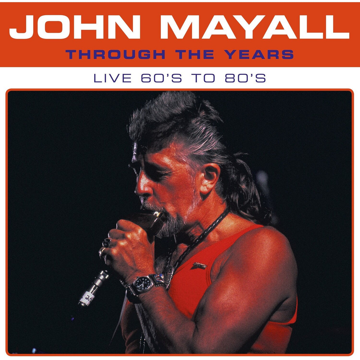 Through The Years Live 60'S To 80'S (Blue LP Vinyl)