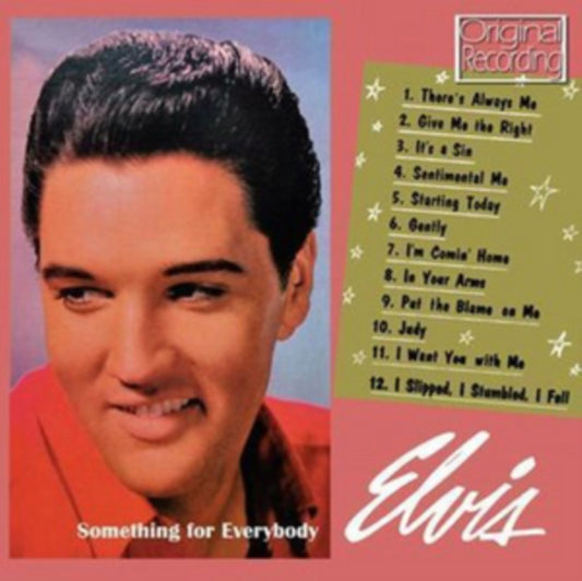 This CD is brand new.Format: CDMusic Style: Rock & RollThis item's title is: Something For EverybodyArtist: Elvis PresleyBarcode: 5050457115623Release Date: 2/20/2012