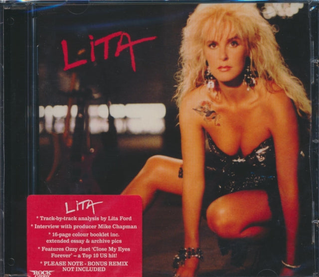 This CD is brand new.Format: CDMusic Style: Hard RockThis item's title is: LitaArtist: Lita FordLabel: ROCK CANDYBarcode: 5051068001329Release Date: 7/4/2011