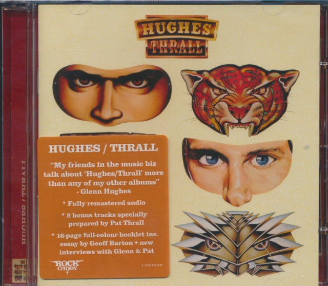 This CD is brand new.Format: CDMusic Style: Hard RockThis item's title is: Hughes - ThrallArtist: Hughes - ThrallBarcode: 5051068001824Release Date: 2/12/2007