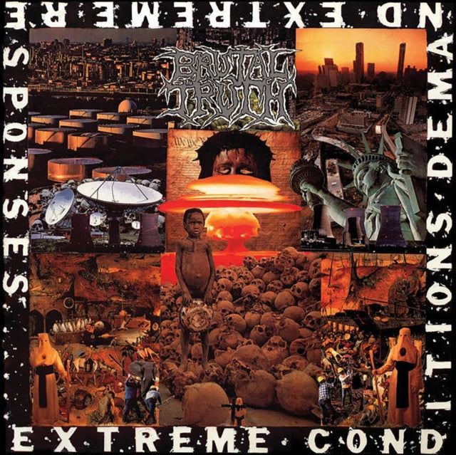 This CD is brand new.Format: CDMusic Style: GrindcoreThis item's title is: Extreme Conditions Demand Extreme ResponsesArtist: Brutal TruthLabel: EARACHE RECORDSBarcode: 5055006506952Release Date: 6/21/2021
