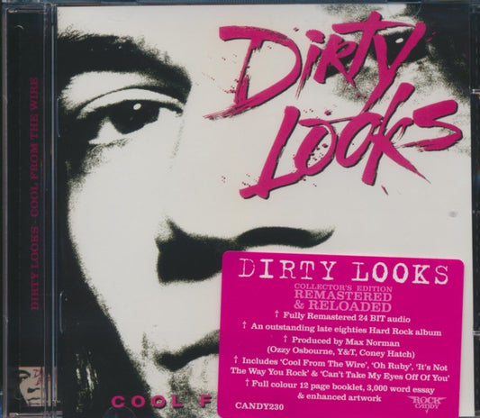 This CD is brand new.Format: CDMusic Style: GlamThis item's title is: Cool From The WireArtist: Dirty LooksLabel: Rock CandyBarcode: 5055300378583Release Date: 12/2/2013