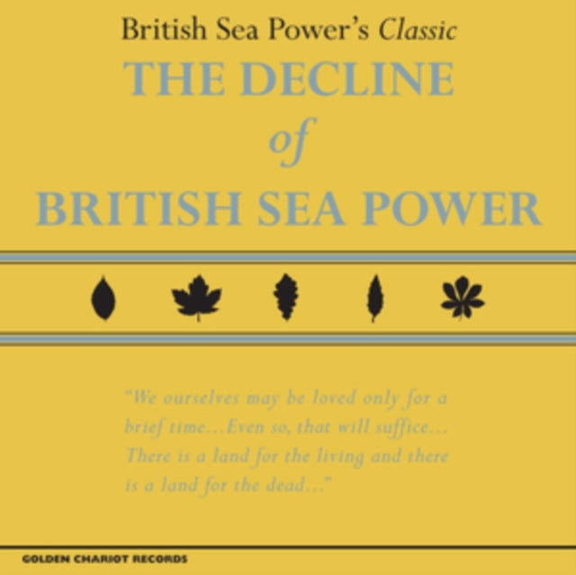 This LP Vinyl is brand new.Format: LP VinylMusic Style: Indie RockThis item's title is: Decline Of British Sea Power (Yellow LP Vinyl)Artist: British Sea PowerLabel: Golden ChariotBarcode: 5056032385207Release Date: 5/31/2024