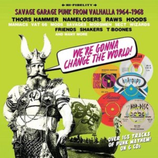 This CD is brand new.Format: CDMusic Style: Garage RockThis item's title is: We're Gonna Change The World (6CD)Artist: Various ArtistsBarcode: 5059179001535Release Date: 1/22/2021