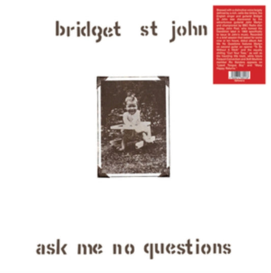 This LP Vinyl is brand new.Format: LP VinylMusic Style: Folk RockThis item's title is: Ask Me No QuestionsArtist: Bridget St. JohnLabel: TRADING PLACESBarcode: 5060672880138Release Date: 1/31/2020
