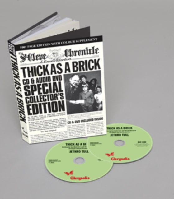This CD is brand new.Format: CDMusic Style: Prog RockThis item's title is: Thick As A Brick (40Th Anniversary Special Edition)Artist: Jethro TullLabel: RHINO/PARLOPHONEBarcode: 5099970461923Release Date: 1/20/2023