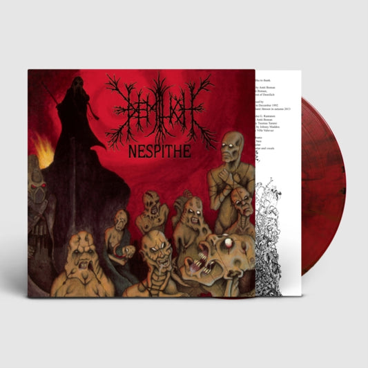 This LP Vinyl is brand new.Format: LP VinylMusic Style: Death MetalThis item's title is: Nespithe (Transparent Red/Black Smoke LP Vinyl/Limited)Artist: DemilichLabel: Svart RecordsBarcode: 6430080237715Release Date: 6/13/2025