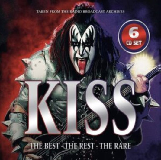 This CD is brand new.Format: CDMusic Style: Hard RockThis item's title is: Best, The Rest, The Rare (6CD/CD Book)Artist: KissBarcode: 6588844761393Release Date: 12/2/2022