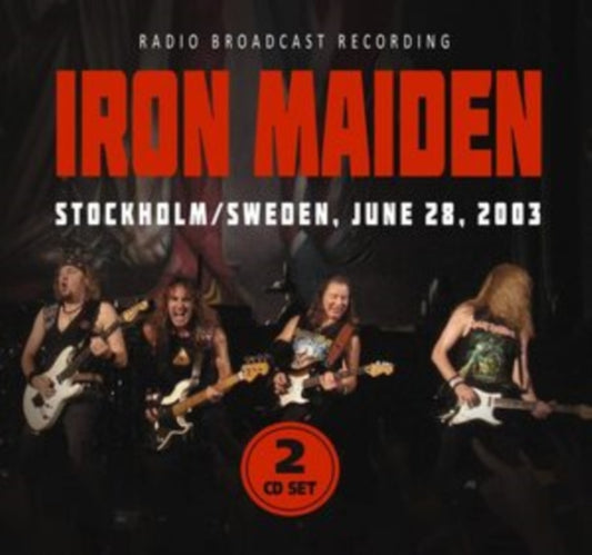 This CD is brand new.Format: CDMusic Style: Heavy MetalThis item's title is: Stockholm / Sweden, June 28, 2003 (2CD)Artist: Iron MaidenBarcode: 6588844780592Release Date: 9/12/2022