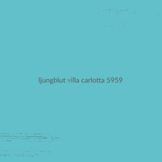 This LP Vinyl is brand new.Format: LP VinylMusic Style: Post RockThis item's title is: Villa Carlotta 5959Artist: LjungblutLabel: KARISMA RECORDSBarcode: 7090008318705Release Date: 11/2/2018