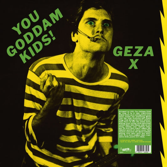 This LP Vinyl is brand new.Format: LP VinylMusic Style: PunkThis item's title is: You Goddamn Kids! (Color LP Vinyl)Artist: Geza XLabel: Radiation ReissuesBarcode: 8055515236590Release Date: 3/7/2025