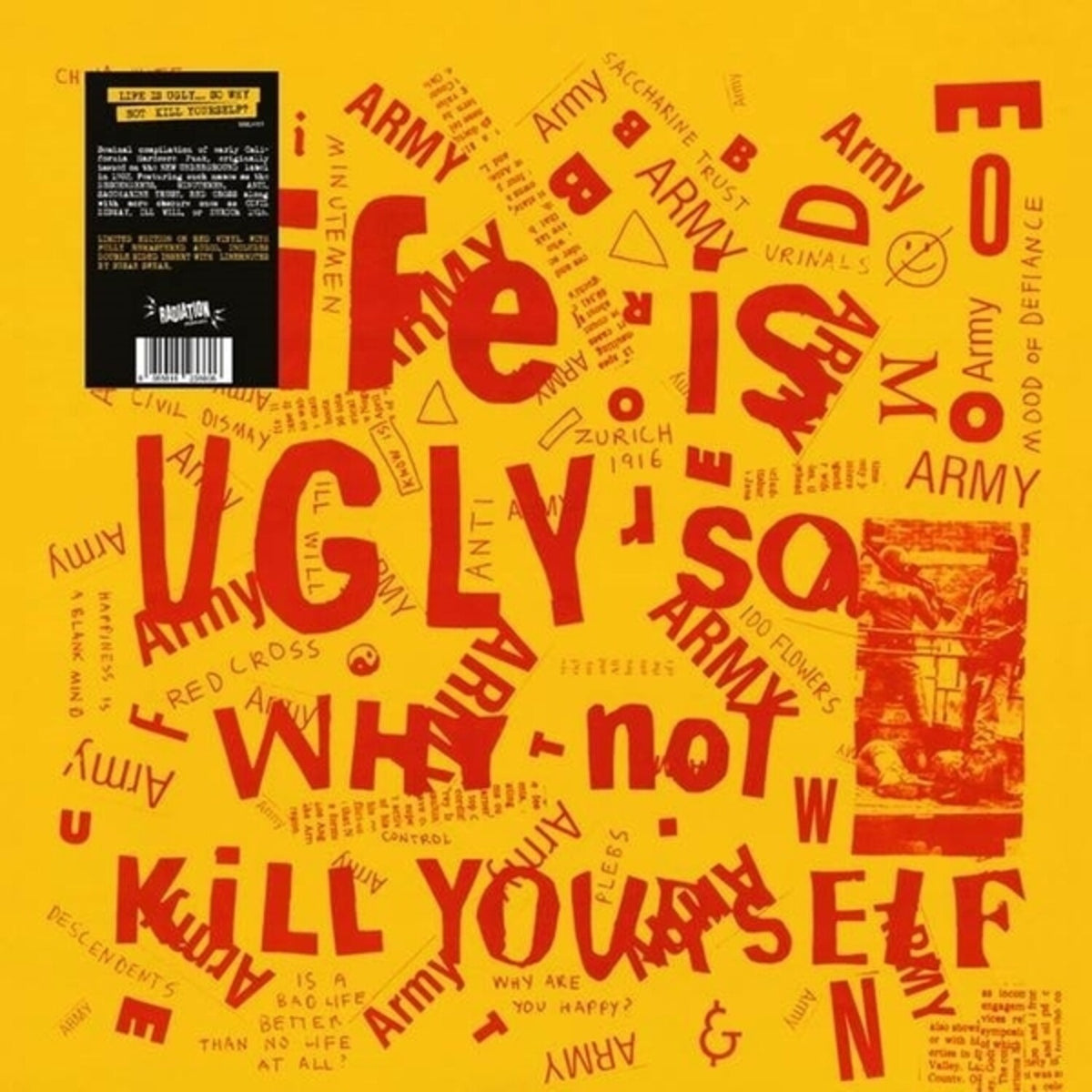 Life Is Ugly So Why Not Kill Yourself (Color LP Vinyl)