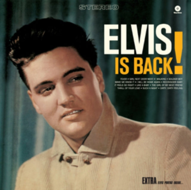 This LP Vinyl is brand new.Format: LP VinylMusic Style: Rock & RollThis item's title is: Elvis Is Back Plus 4 Bonus TracksArtist: Elvis PresleyLabel: WAXTIMEBarcode: 8436542018838Release Date: 5/11/2015