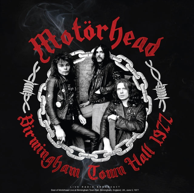 This LP Vinyl is brand new.Format: LP VinylMusic Style: Rock & RollThis item's title is: Birmingham Town Hall 1977Artist: MotorheadLabel: Cult LegendsBarcode: 8717662593574Release Date: 12/15/2023