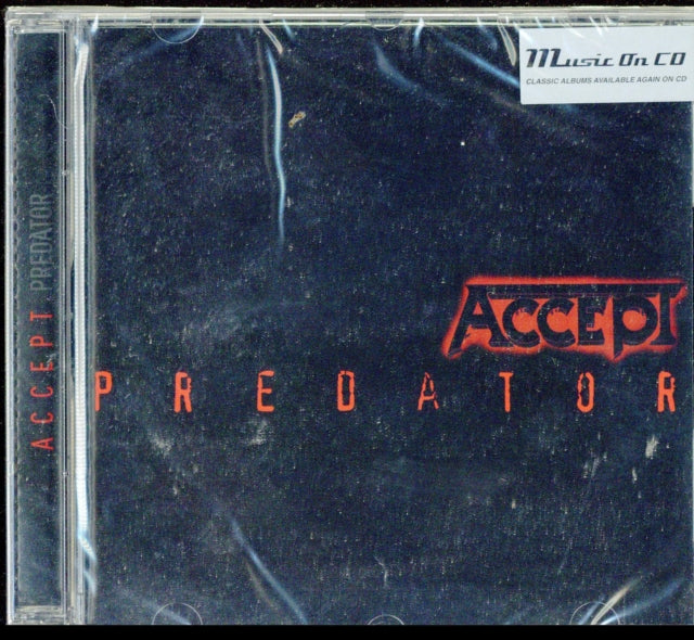 This CD is brand new.Format: CDMusic Style: Heavy MetalThis item's title is: Predator (24Bit Remaster)Artist: AcceptLabel: MUSIC ON CDBarcode: 8718627226889Release Date: 5/17/2018