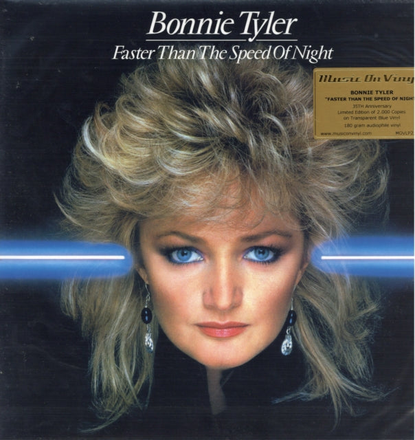 This LP Vinyl is brand new.Format: LP VinylMusic Style: Soft RockThis item's title is: Faster Than The Speed Of Night (180G)Artist: Bonnie TylerLabel: Music On VinylBarcode: 8719262006959Release Date: 7/27/2018