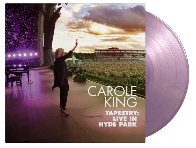 This LP Vinyl is brand new.Format: LP VinylMusic Style: Folk RockThis item's title is: Tapestry Live In Hyde Park (Purple & Gold Marbled Vinyl/180G/2LP)Artist: Carole KingLabel: MUSIC ON VINYLBarcode: 8719262028296Release Date: 3/31/2023
