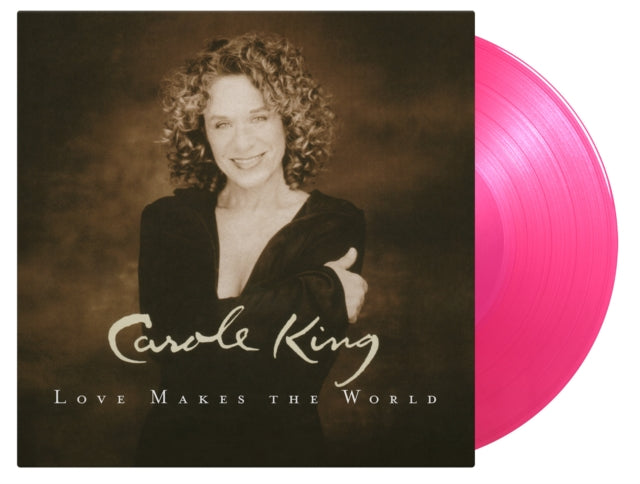 This LP Vinyl is brand new.Format: LP VinylMusic Style: Soft RockThis item's title is: Love Makes The World (180G/Pink LP Vinyl)Artist: Carole KingLabel: MUSIC ON VINYLBarcode: 8719262028425Release Date: 9/1/2023
