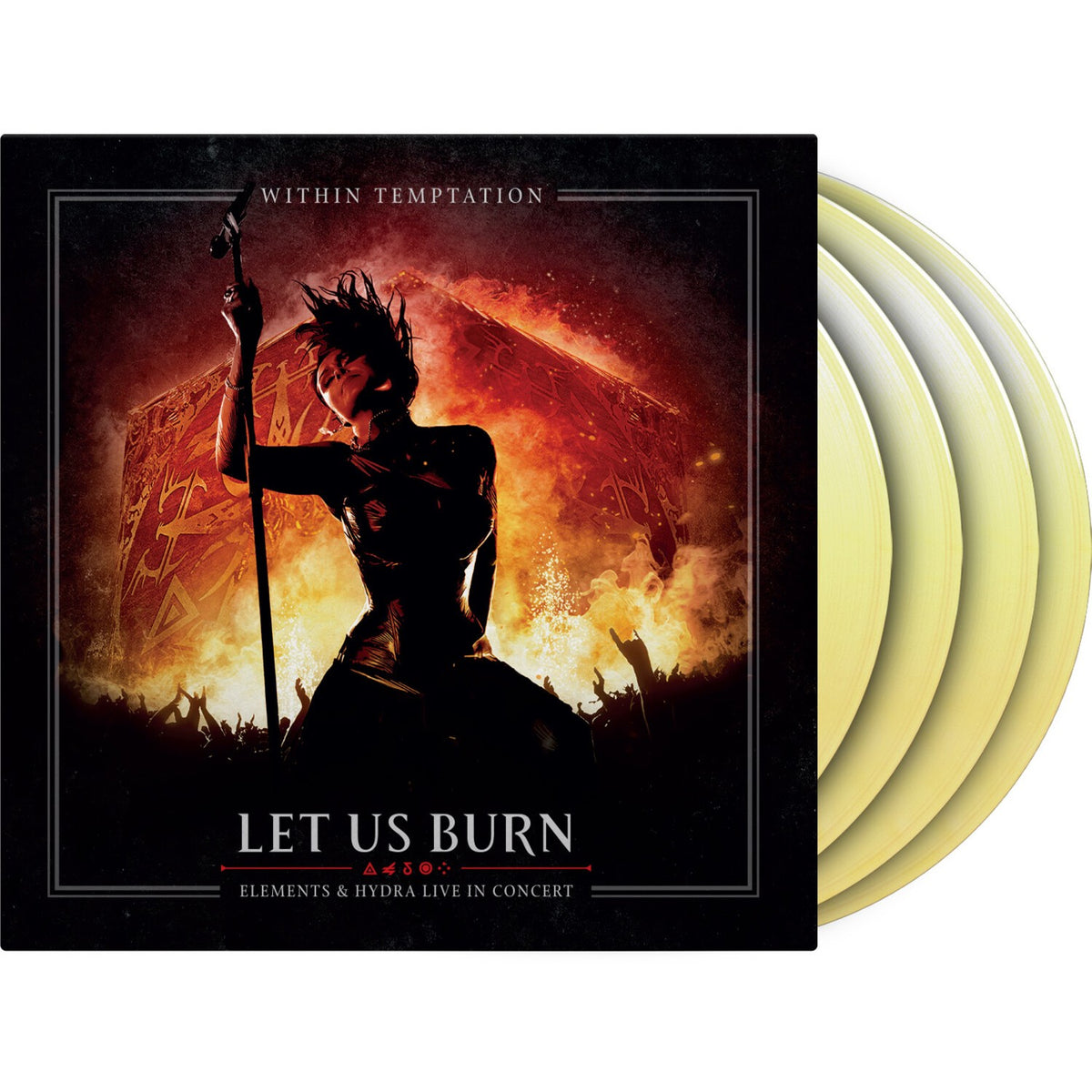 Let Us Burn: Elements & Hydra Live In Concert (White & Yellow Marbled Vinyl/180G/4LP)